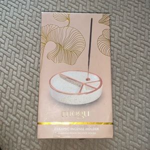 MOGU Ceramic Incense Holder NWT